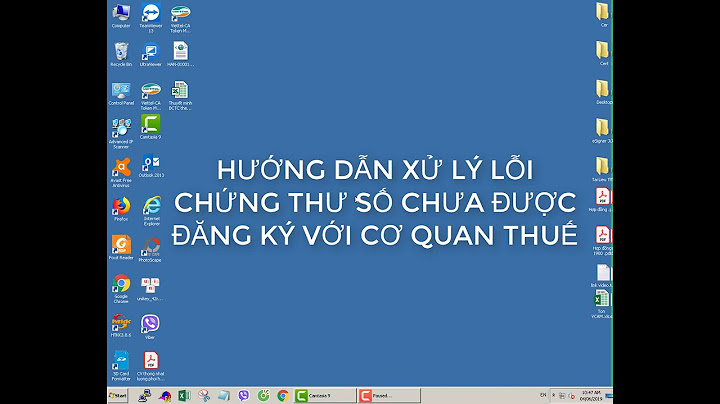 Lỗi token chưa đăng ký với cơ quan thuế năm 2024