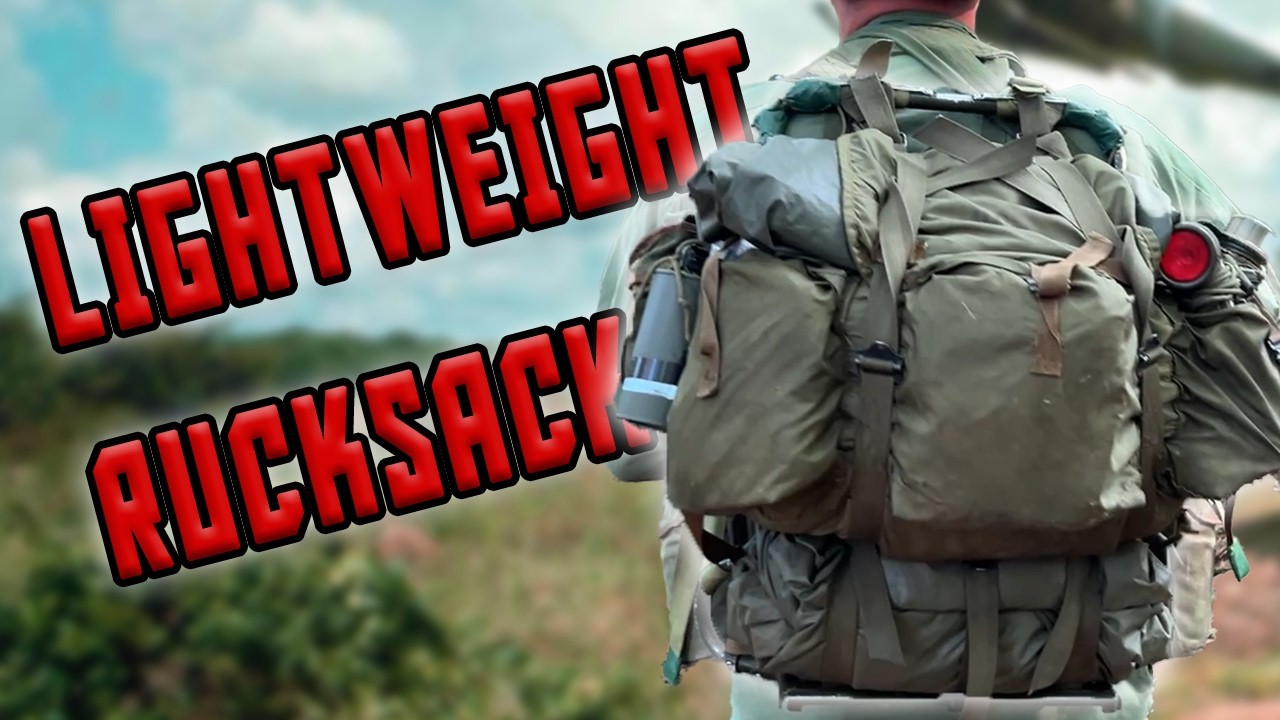 Vietnam War Lightweight Rucksack Setup || What I Use for Milsim and ...