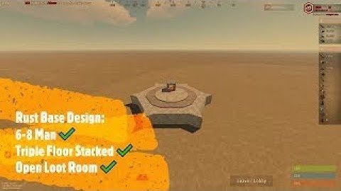 Rust Base Design : Triple Floor Stack