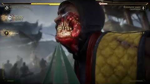Mortal Kombat 11 - Spawn vs Scorpion and 10 Brutality