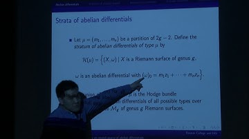 Volumes and intersection theory on moduli spaces of Abelian differentials - Dawei Chen