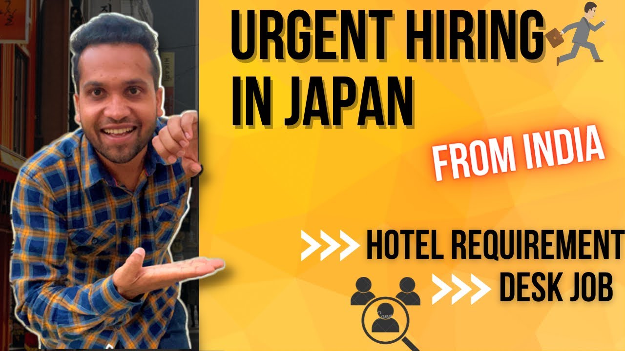 Urgent Hiring in japan from India salary 190,000 Hotel and