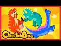 Dinosaur Poo Song 🦖 | T-rex | Fun song | for kids | nursery rhymes | #cheetahboo