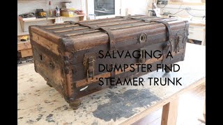 Salvaged Steamer Trunk Project by From the Woods 398 views 1 year ago 10 minutes, 17 seconds