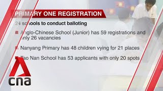 Primary 1 registration: 24 schools to conduct balloting