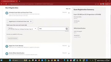 How to Register for Oracle Certified Associate (OCA) Exam | Step-by-Step Process 2025 | 1Z0-808