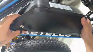 KETELES K800 How to remove and install the battery on the bike #ebike #KETELES K800 Pro