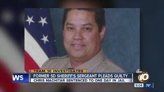 Former San Diego Sheriff's Sergeant pleads guilty