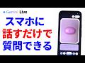 【画面を見せて相談】Gemini Liveの使い方！スマホ操作・サイト要約・翻訳まで