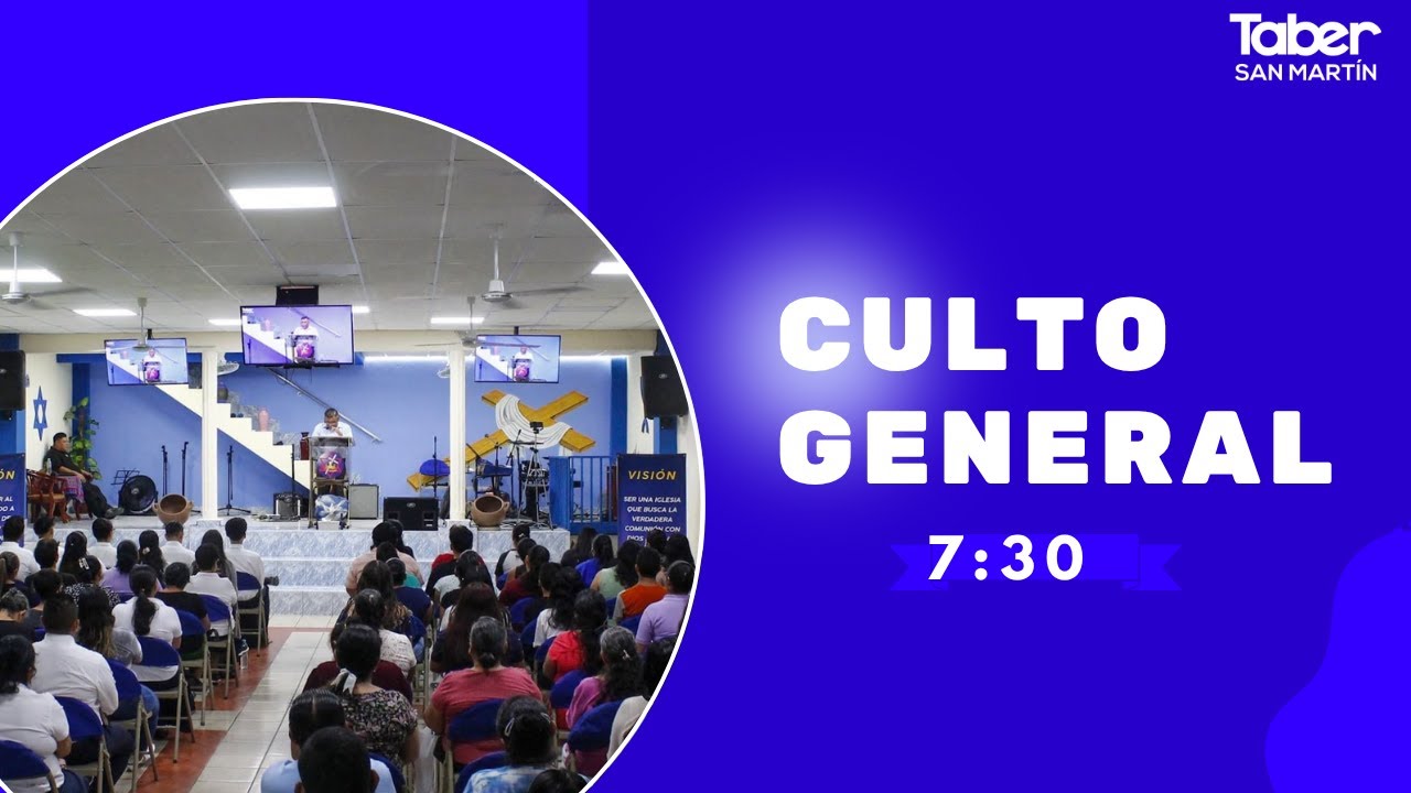 CULTO GENERAL 7:30 A.M | DOMINGO 26 DE OCTUBRE 2025 - YouTube