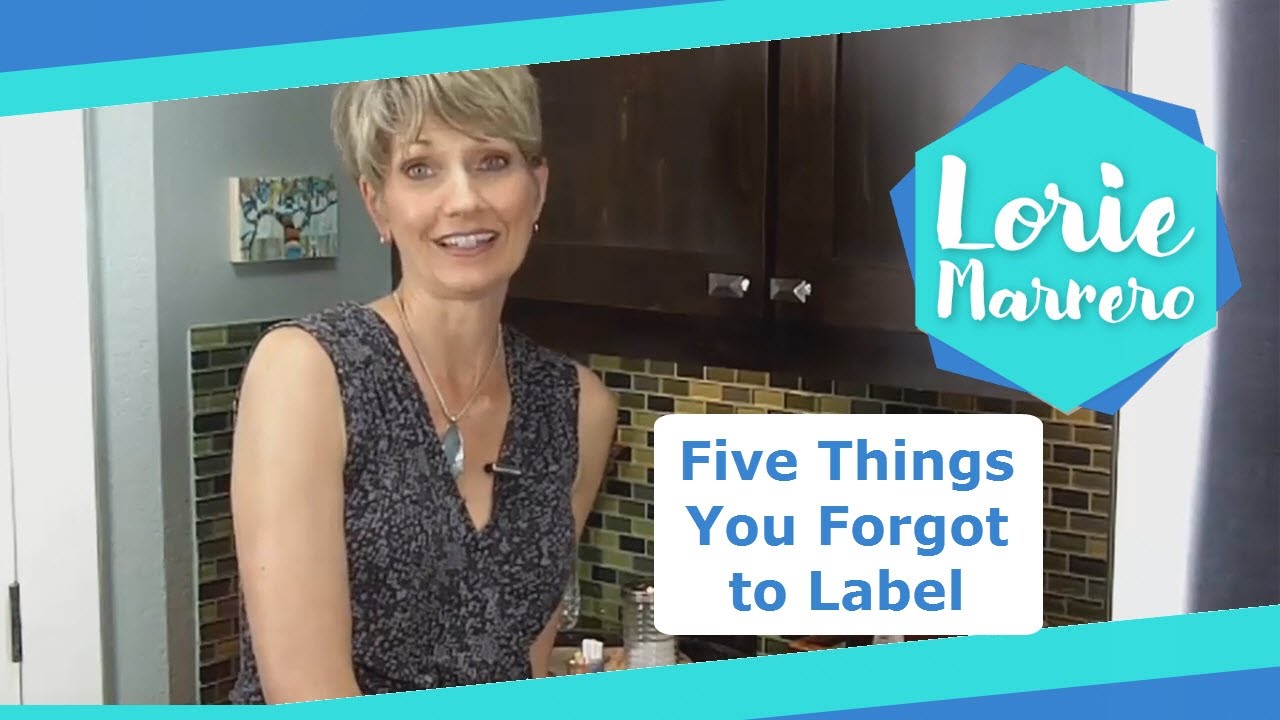 Five Things You Forgot to Label