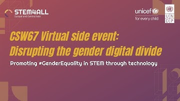 CSW67 Virtual side event: Disrupting the gender digital divide