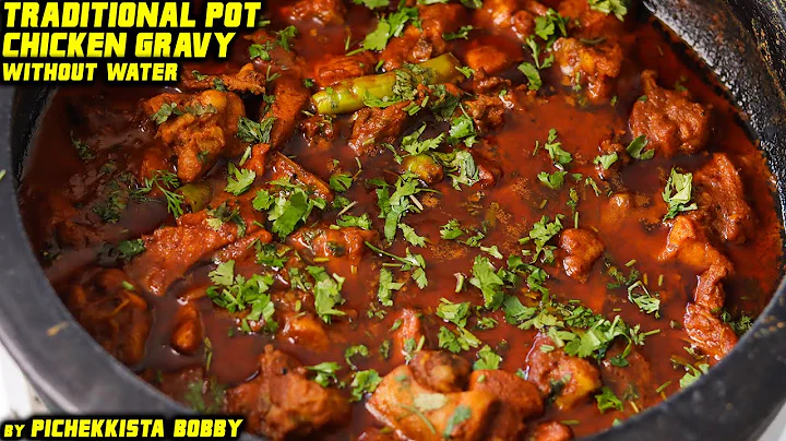 TRADITIONAL POT CHICKEN CURRY with LOCAL INGREDIEN...