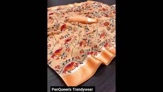 Linen Cotton Saree