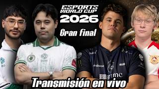 ¡🔥CARLSEN VS. LAZAVIK - NAKAMURA VS. FIROUZJA🔥- E-SPORTS WORLD CUP 2026 - GRAN FINAL / LICHESS.ORG