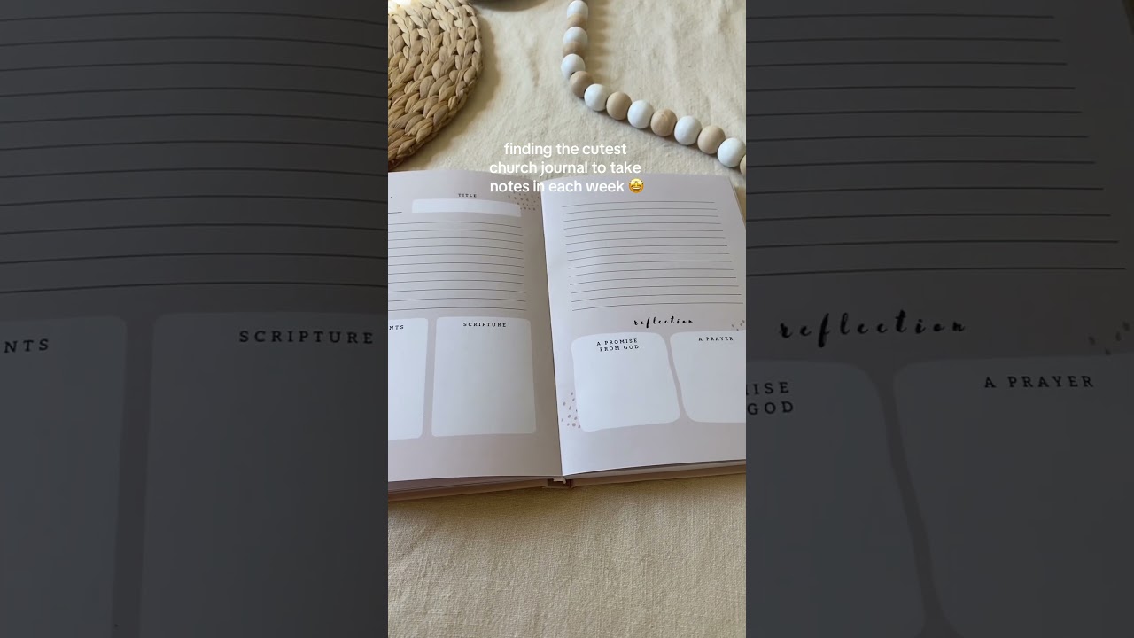 The Best Church Notes Journals to Organize Notes!