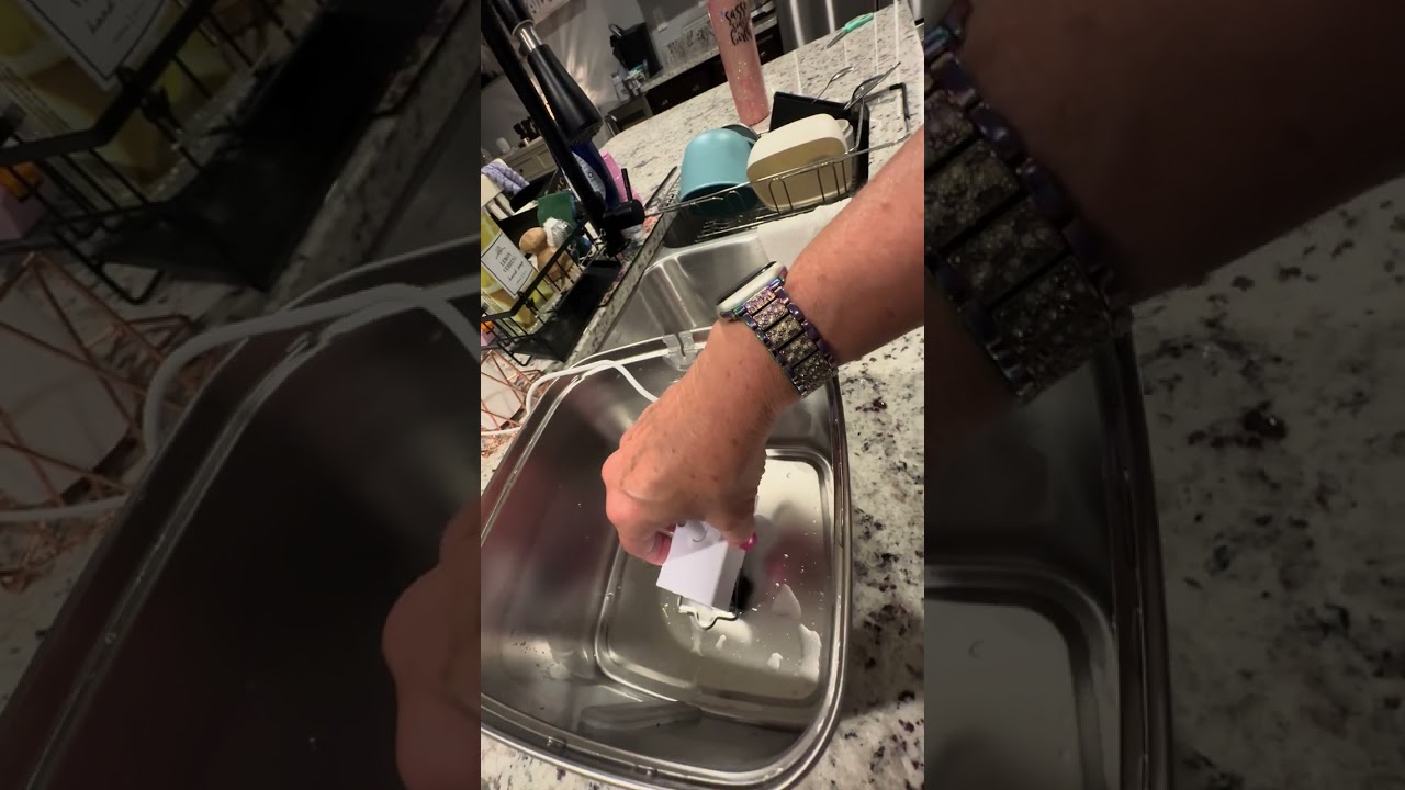 Assembly of the Veken stainless steel pet water fountain.