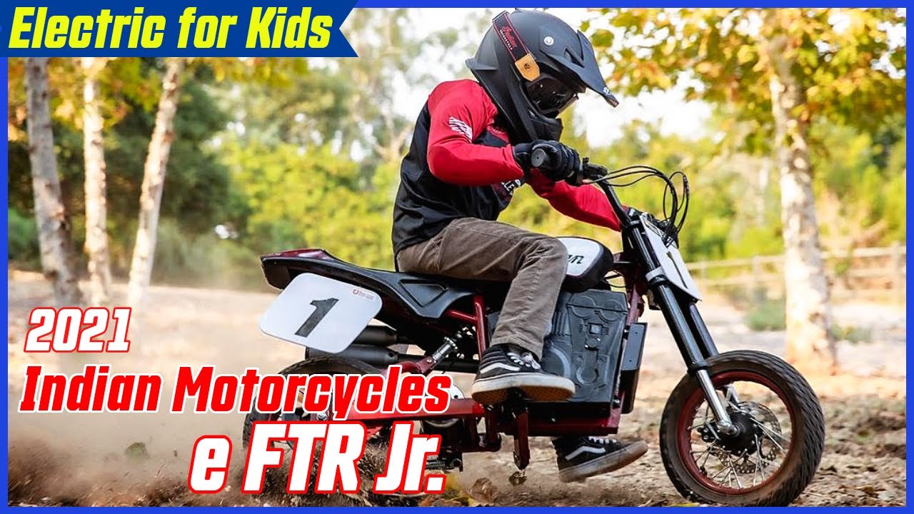 Indian eFTR Jr. electric motorcycle 