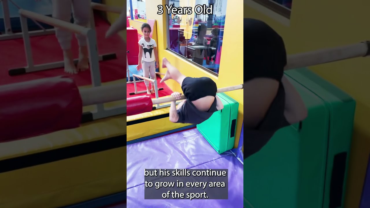 5 Year Old Incredible Gymnastics Evolution 1 Years 