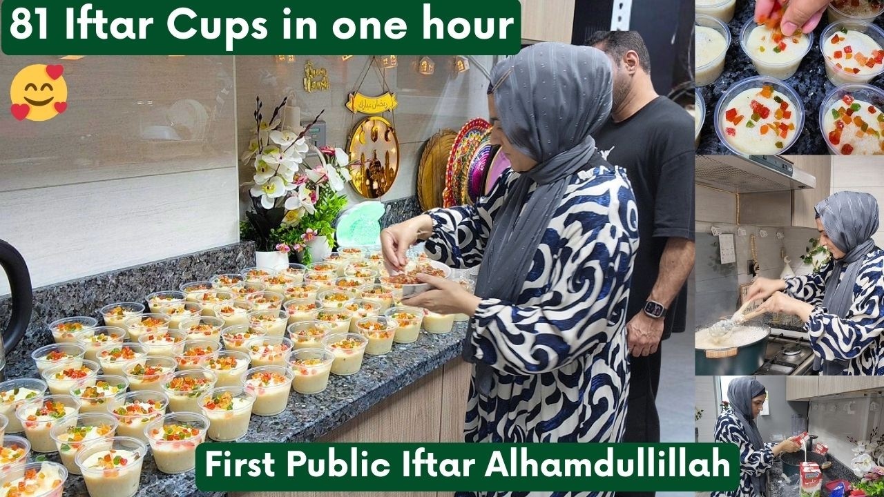 81 Iftars sirf ek ghantay mein 🥰 Nazar Hasad ka ilaaj