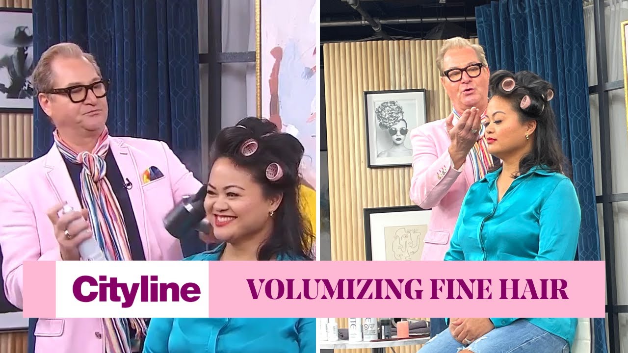 A hair stylist’s tips for giving fine hair a voluminous transformation