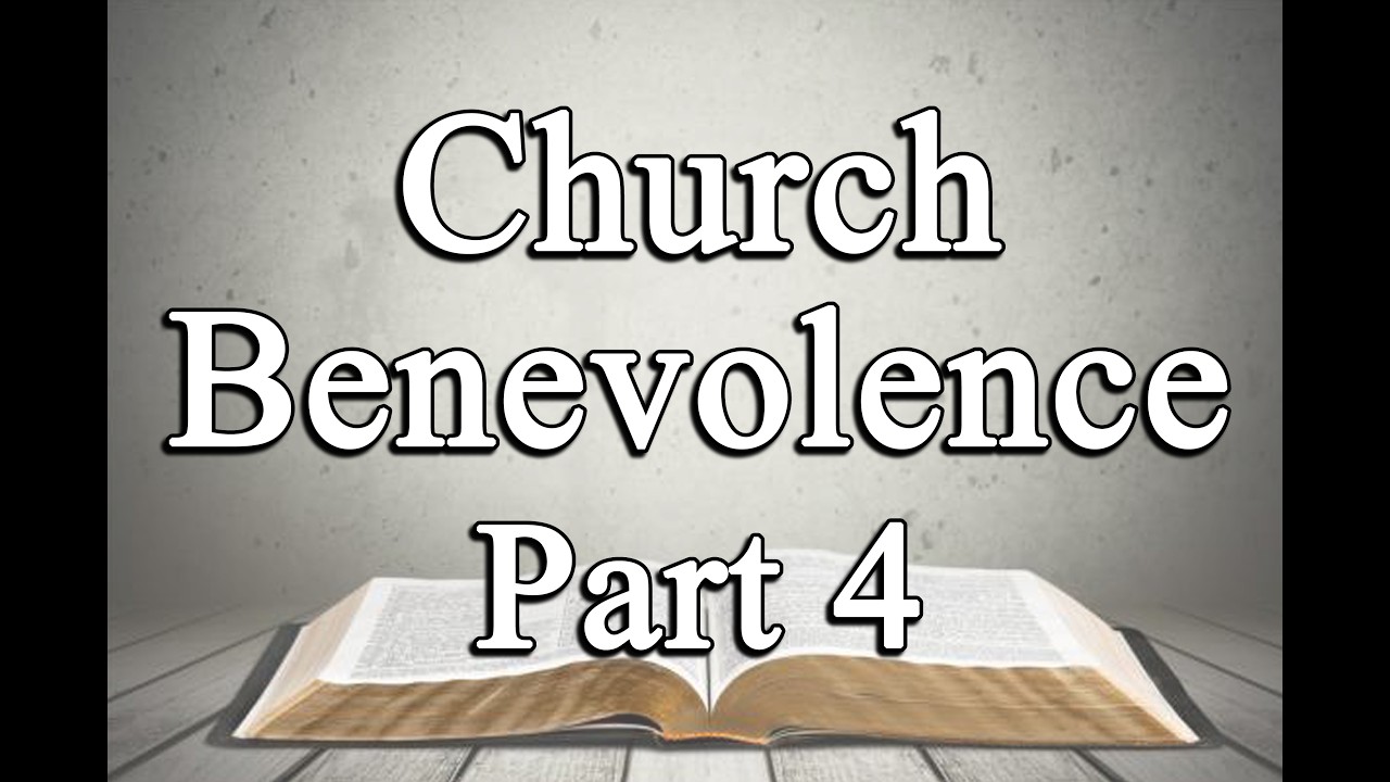Church Benevolence Part 4 - Angeles City Southside Church Of Christ - March 5, 2026