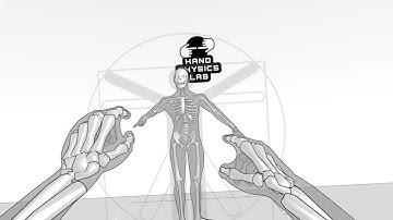 Hand Physics Lab: Level 10 "Vitruvian" solved