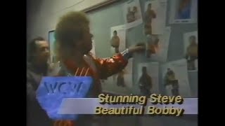 Sting & Marcus Bagwell vs Steve Austin & Bobby Eaton   Saturday Night Jan 18th, 1992