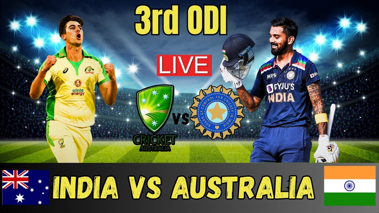 🔴Live Aus vs Ind 3rd ODI Match Today Live Cricket Today Rohit Kalotra