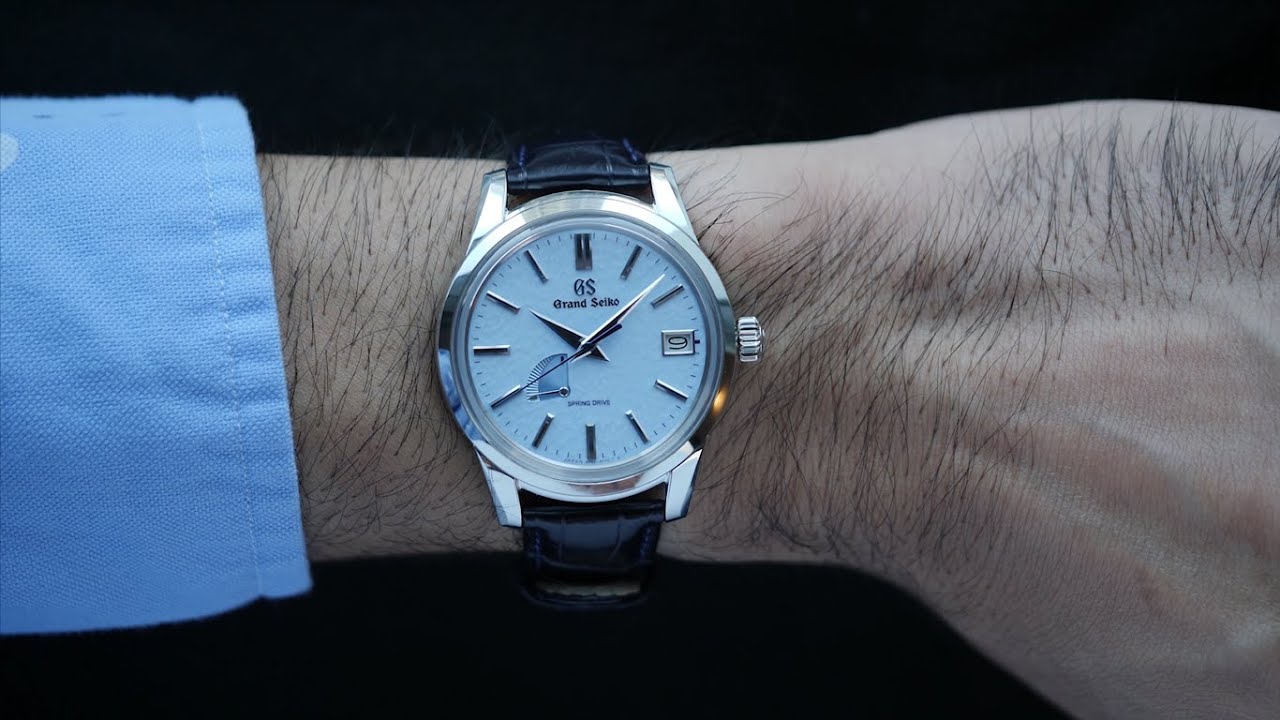 The blue Snowflake (2020) - Grand Seiko Skyflake SBGA407 | Hafiz J Mehmood  - YouTube