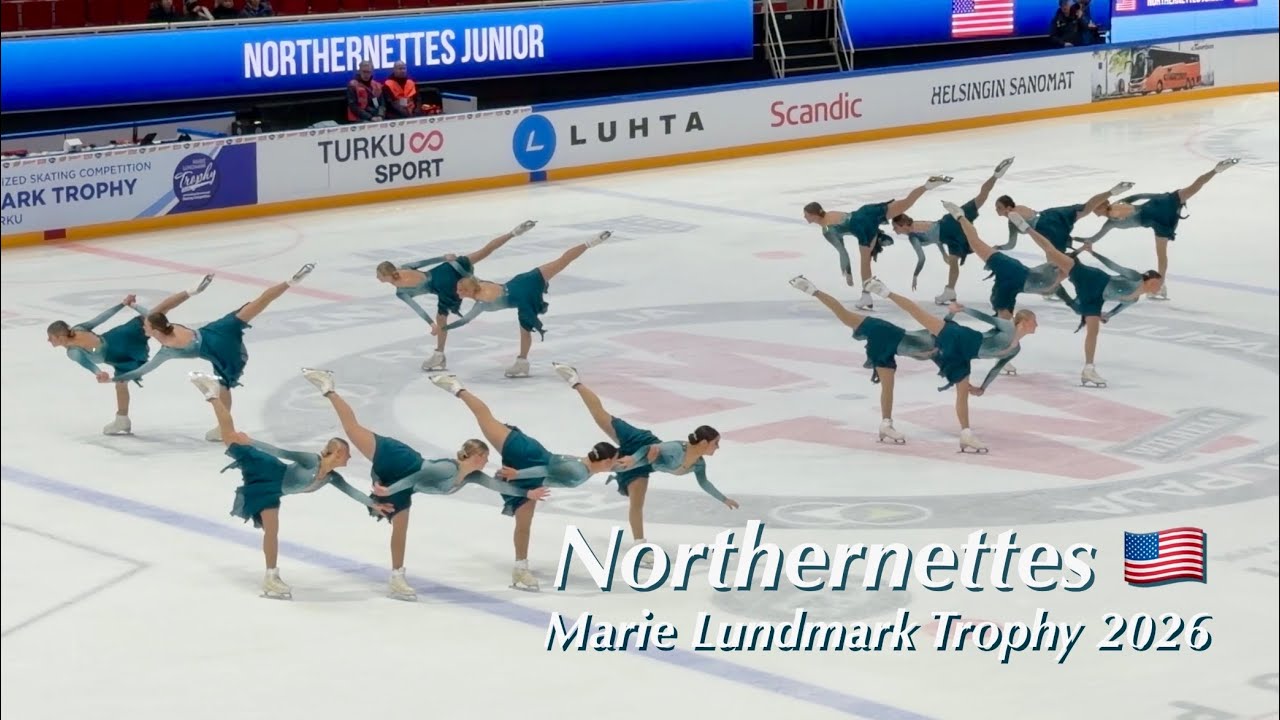 Northernettes Junior FS 🇺🇸 Marie Lundmark Trophy 2026 - Synchronized skating