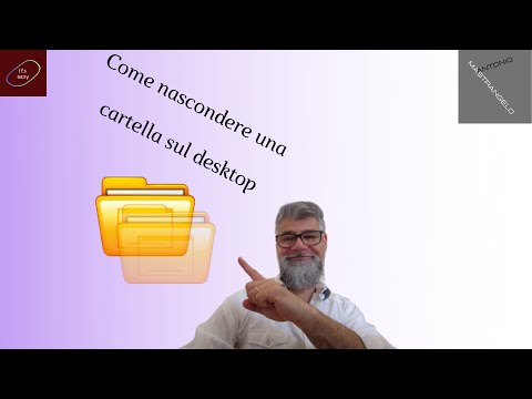 Video: Come Nascondere Una Cartella Sul Desktop