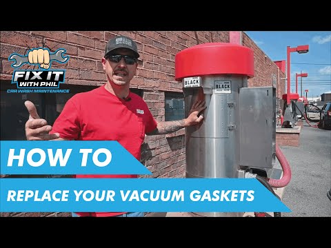 Fix it with Phil - Replacing Vacuum Door Gaskets | Car Wash Maintenance