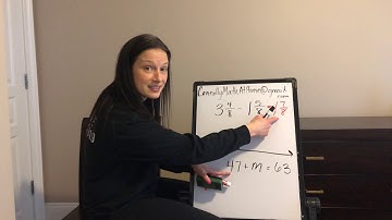 Strategies for Subtracting Mixed Numbers (GRADE 4 and GRADE 5)