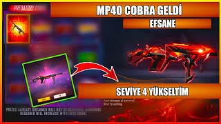 Cobra Mp40 Yeni̇den Geldi̇ Çikartip 4. Sevi̇yeye Yükselti̇m Free Fi̇re Elmas Harcama Ff