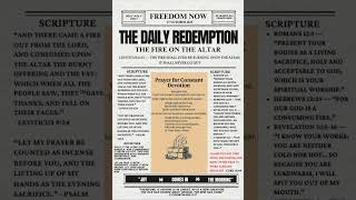 The Daily #Redemption 27 October 25 Let The Fire Not Go Out On The #Altar #shorts #christianshorts