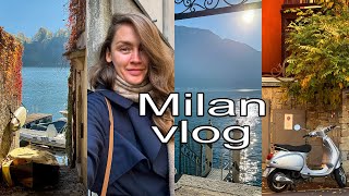 THE BEST PLACES IN ITALY 🇮🇹 TRIP TO LAKE COMO, GOYA EXHIBITION IN MILAN, CLOTHES SHOPPING FOR WINTER