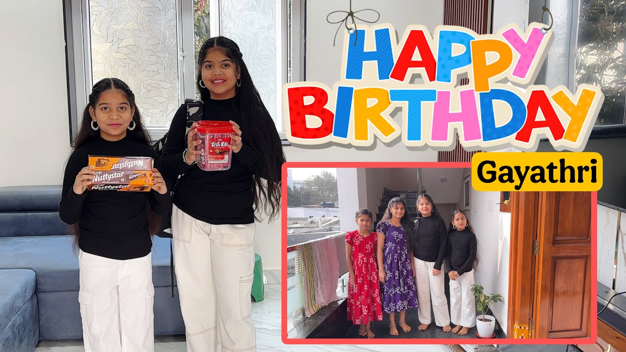 Happy birthday gayathri ❤️❤️❤️❤️|| అందరు wishes చేయండి 