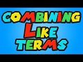 Combining like terms