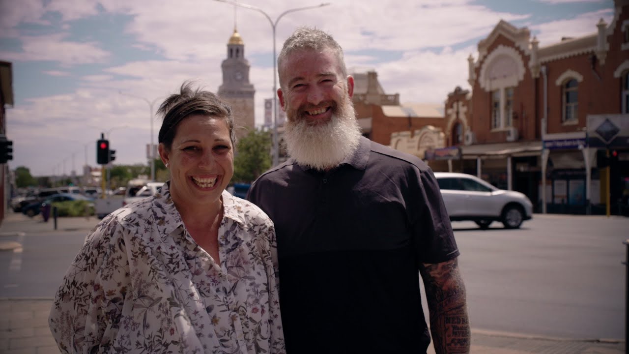 Asha and her McGrath Breast Care Nurse Sandy
