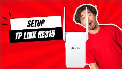 TP-Link RE315 WiFi Extender Setup Using WPS Button