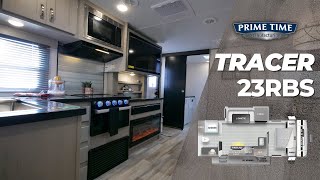 Tour the 2023 Tracer 23RBS Travel Trailer by Prime Time RV