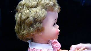 Vintage 1961 Ideal Kissy The New Kissing Blond Playpals Family Doll - Reanimation Toys
