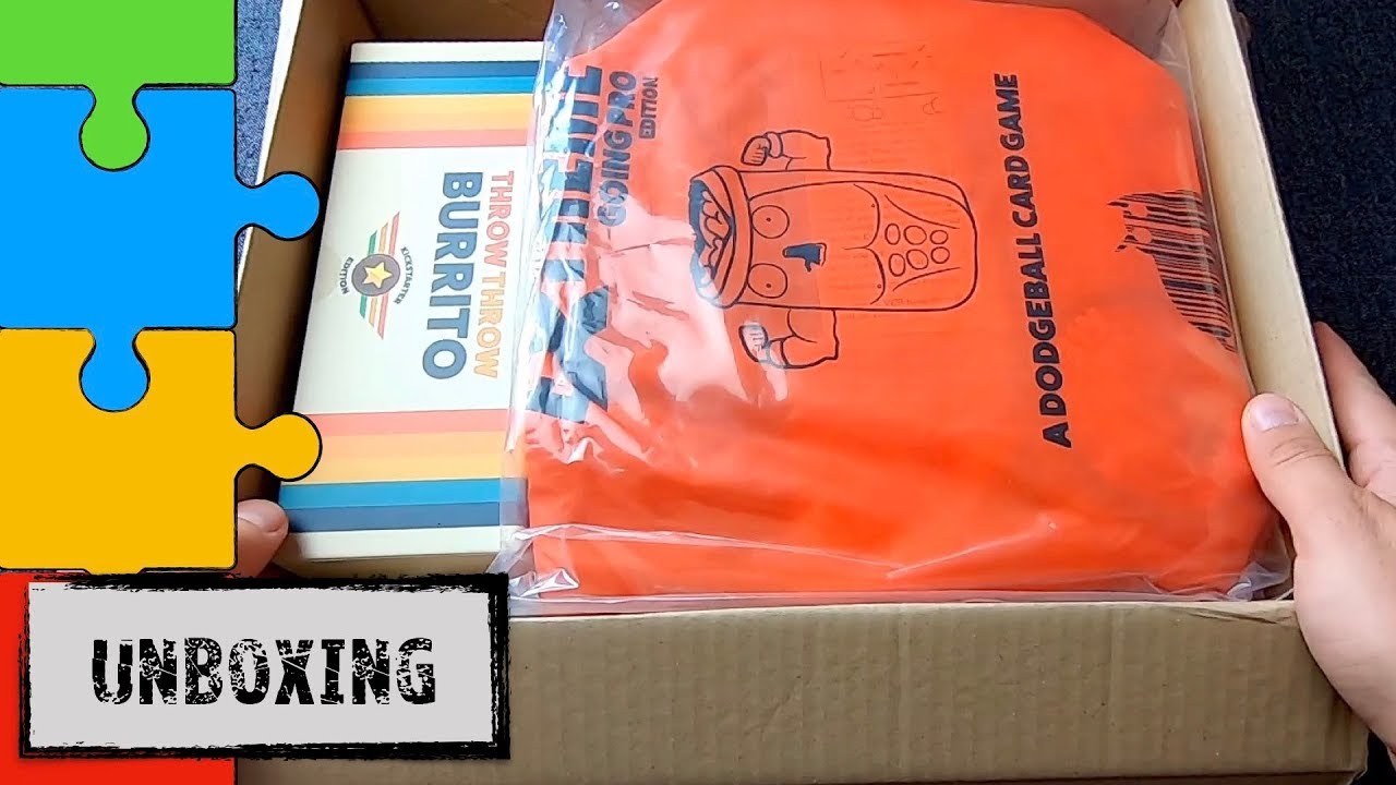 Unboxing Throw Throw Burrito (2019) YouTube
