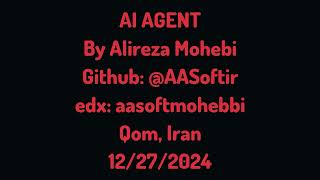 CS50 2024 Final Project - @AASoftir - Alireza Mohebi