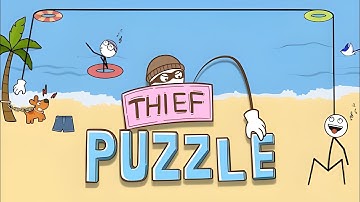 Thief Puzzle Game – Brain Test Gone Wrong 😂 | Viral YouTube Playables 🎮