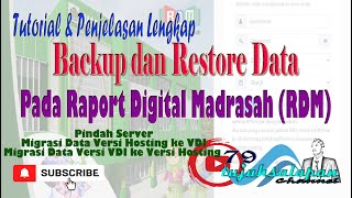Tutorial Lengkap Backup dan Restore RDM|Pindah Server, Migrasi RDM Hosting Ke VDI, VDI ke Hosting