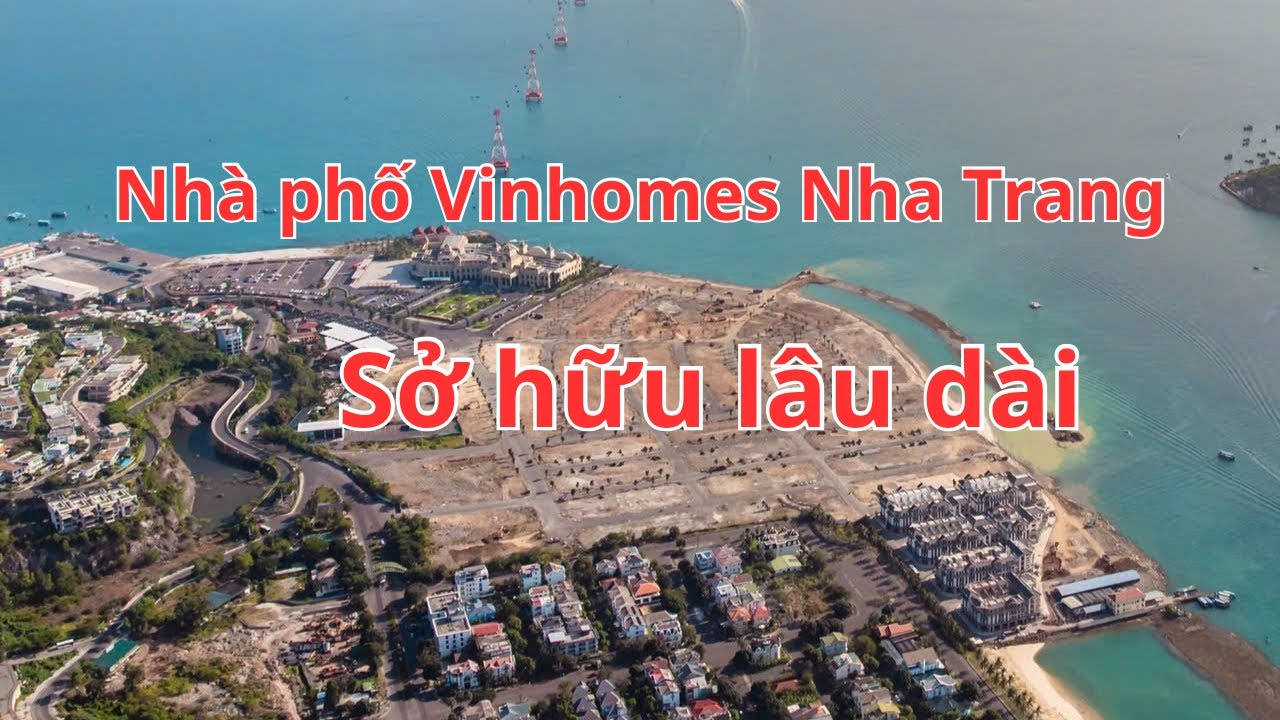 Đầu năm xuất hành đi xem dự án Vinhomes Nha Trang - nhà phố khu đô thị biển Nha Trang