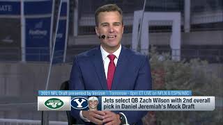NFL Network s Daniel Jeremiah Makes His Mock Draft Pick for Jets At No 2 NFL Draft