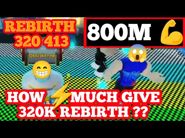 196th Rebirth!!!! Roblox Strongman Simulator - Road to 200/250 Rebirths  Part 4 on Vimeo